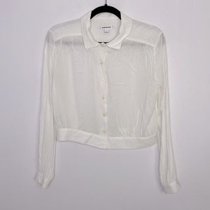 Frank & Oak White Blouse